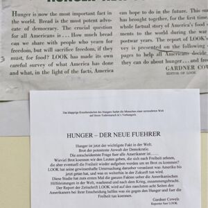 Hunger - New Fuehrer - Artikel in Look